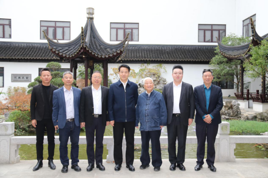 金春田书记一行莅临太湖书院调研与指导工作